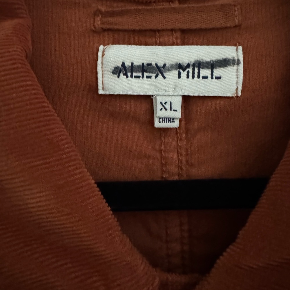 Alex Mill Rust Shirt Jacket - Picture 3 of 4